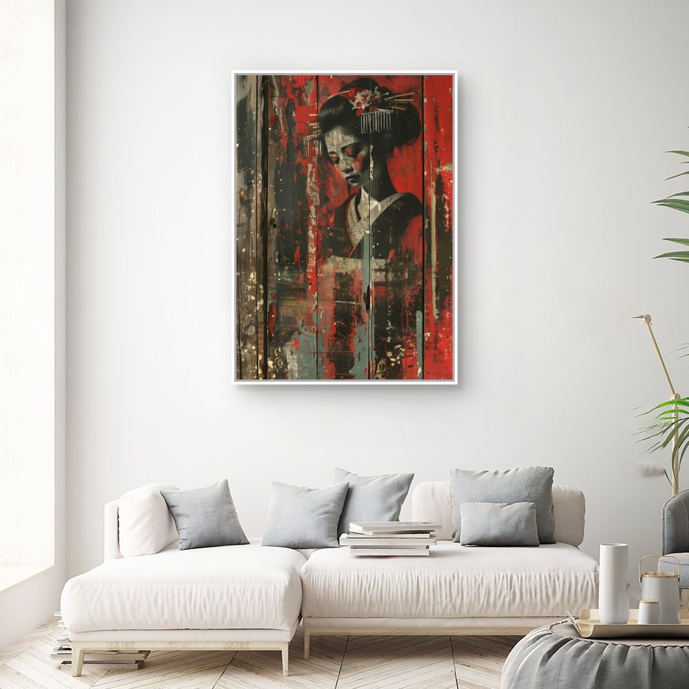 Toile "Élégance japonaise"