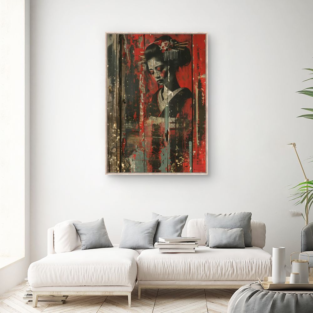 Toile "Élégance japonaise"
