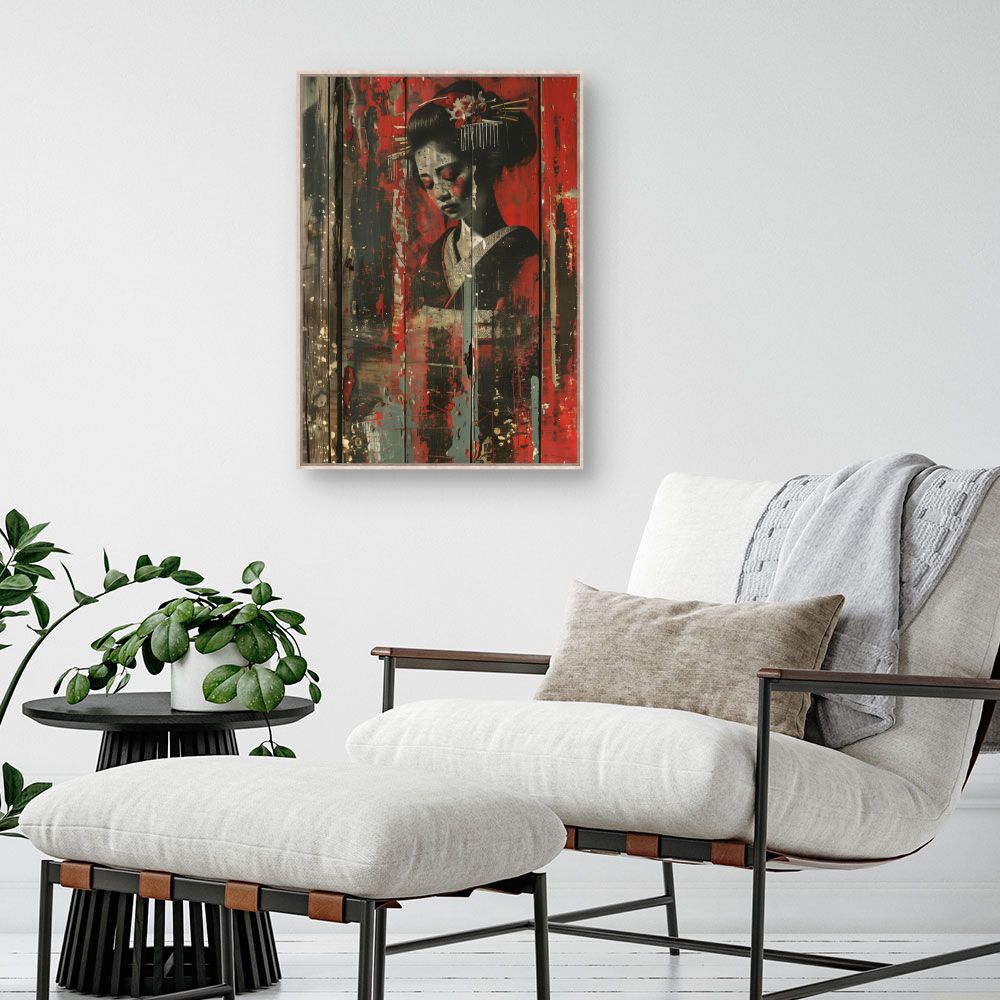 Toile "Élégance japonaise"