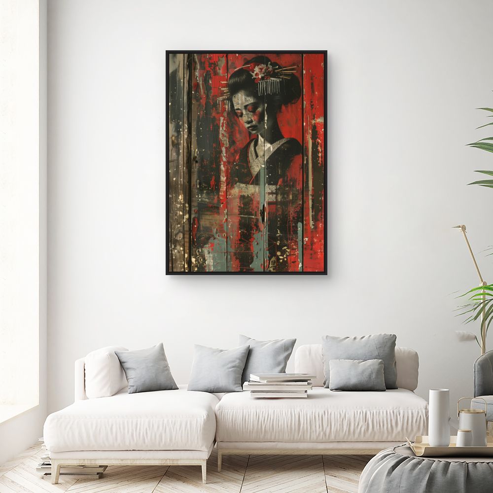 Toile "Élégance japonaise"