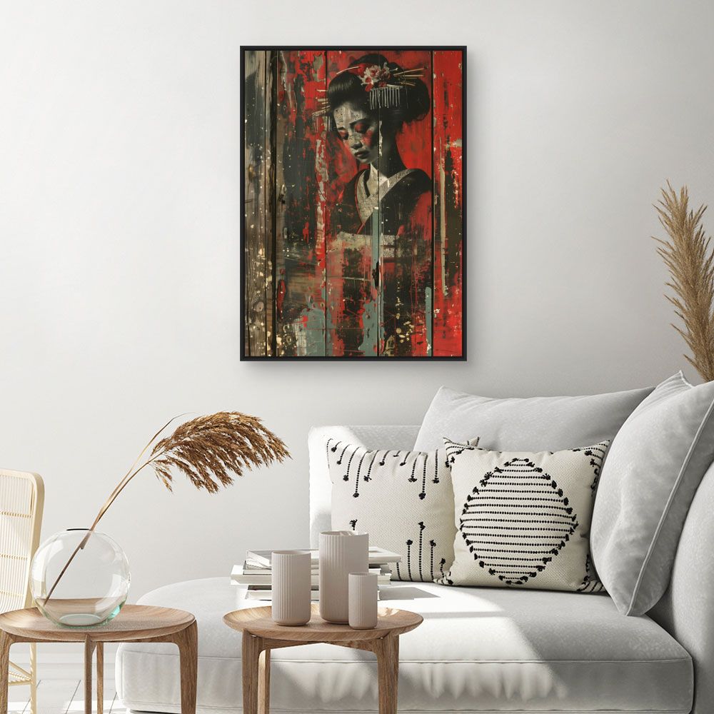 Toile "Élégance japonaise"