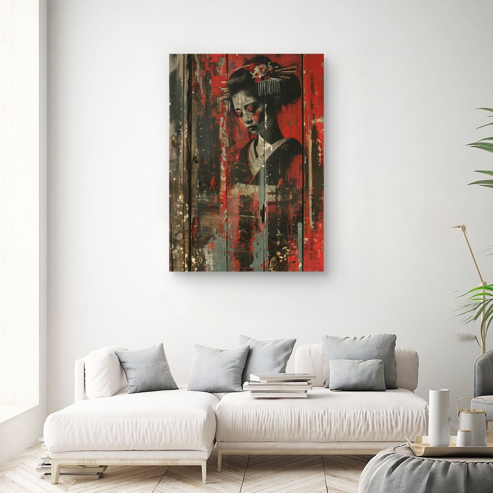Toile "Élégance japonaise"