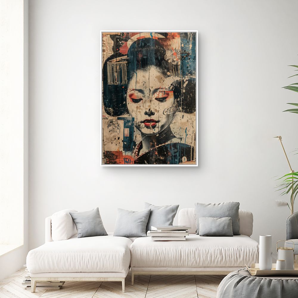 Toile "Élégance japonaise moderne"