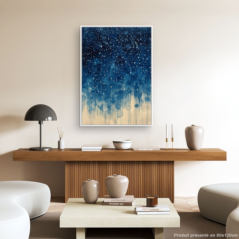 Toile "Élégance aquatique"