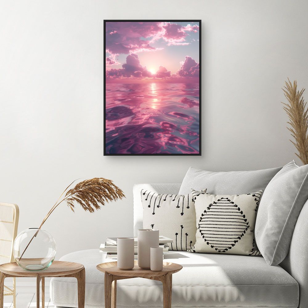 Toile "Coucher de soleil"