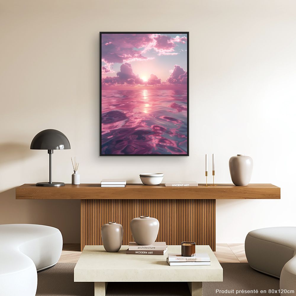 Toile "Coucher de soleil"