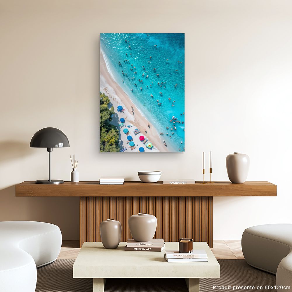 Schilderij "Zonnig strand"