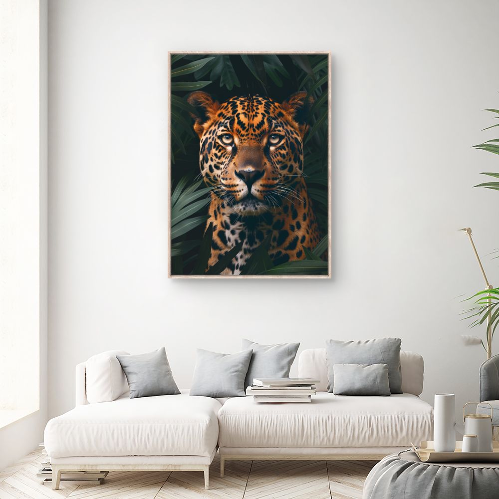 Toile "Jaguar sauvage"