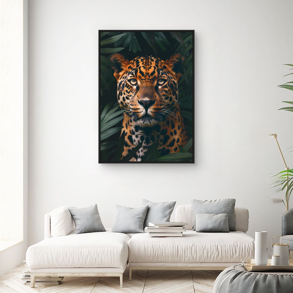 Toile "Jaguar sauvage"