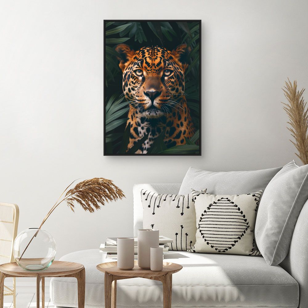 Toile "Jaguar sauvage"