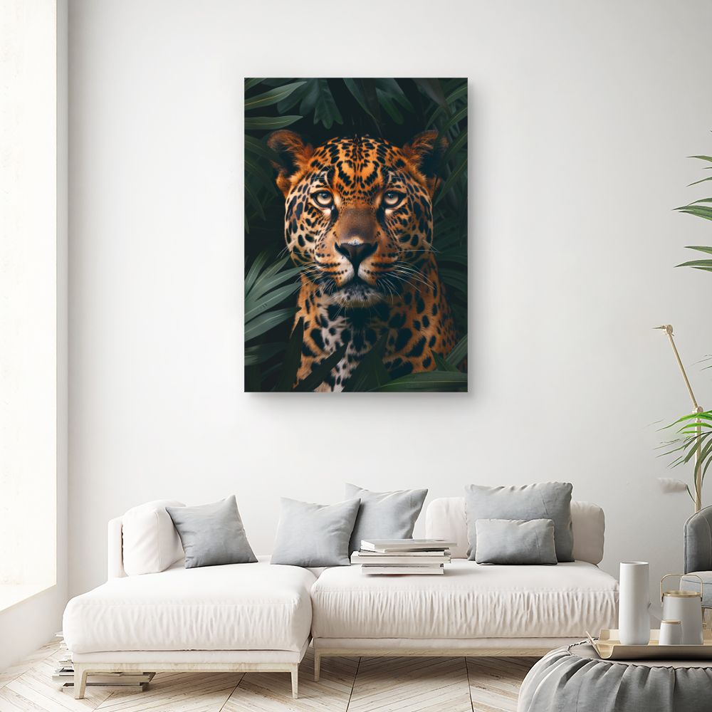 Toile "Jaguar sauvage"