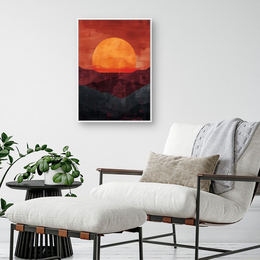 Toile "Coucher de soleil"