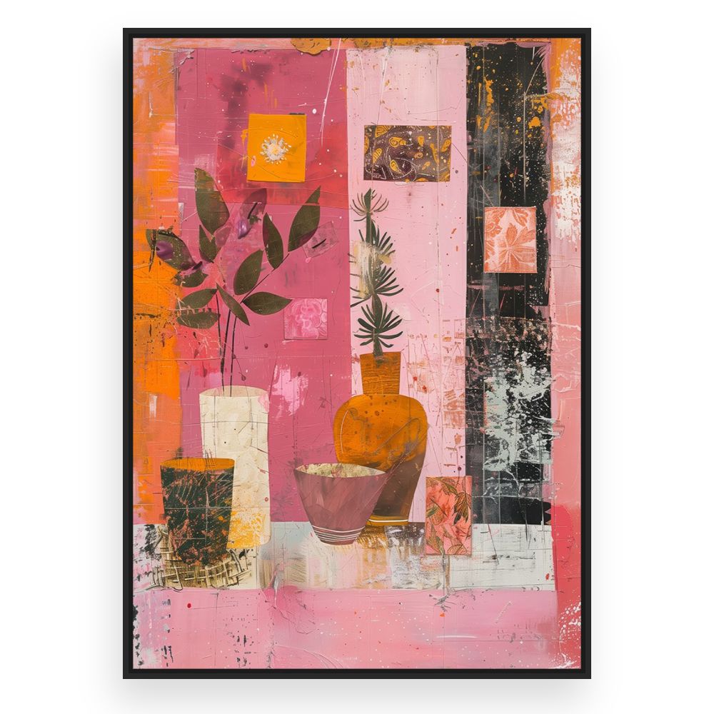 Toile Nature vive – toile cadre noir (slide 3)