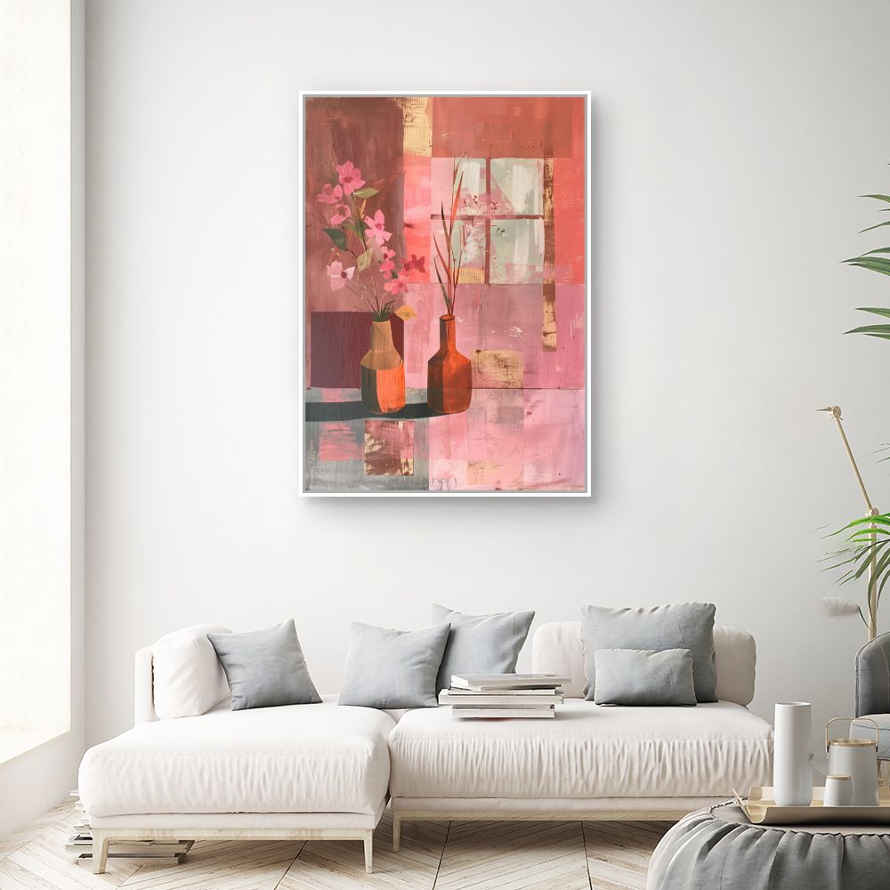 Toile "Floral élégant"