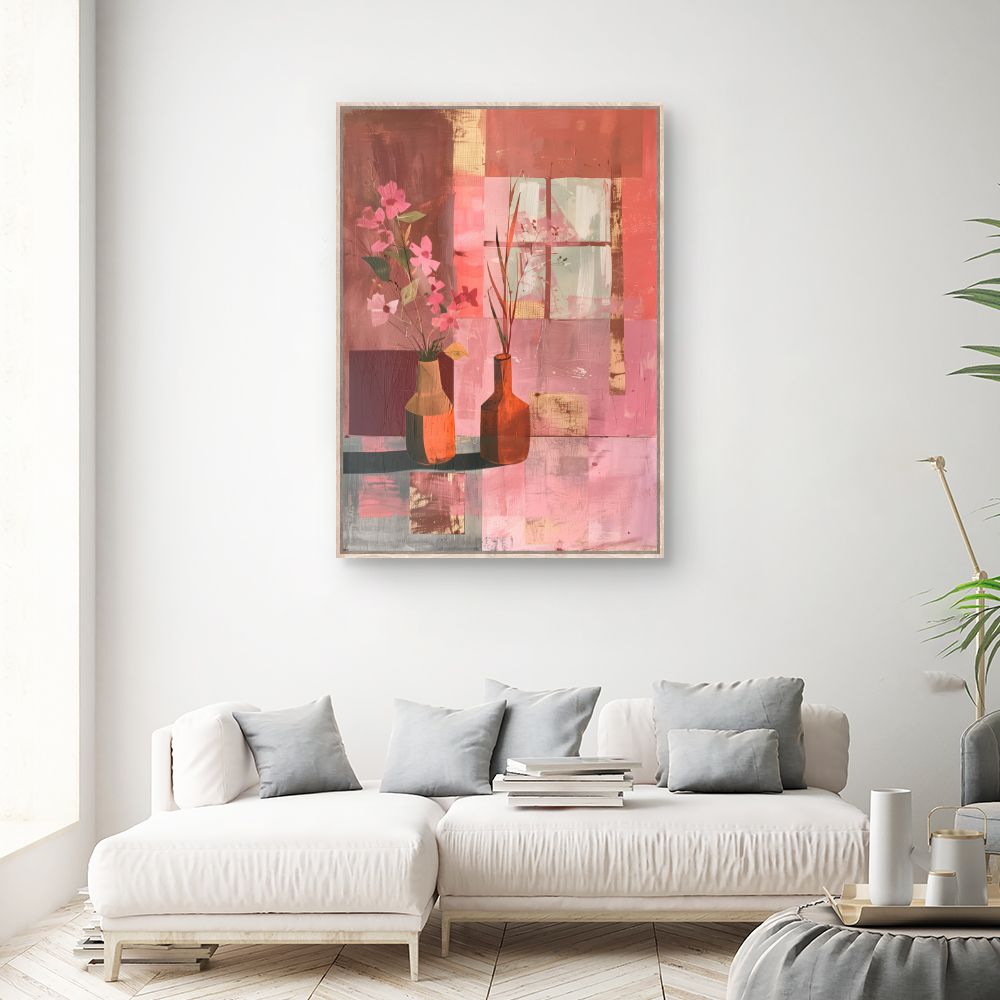 Toile "Floral élégant"