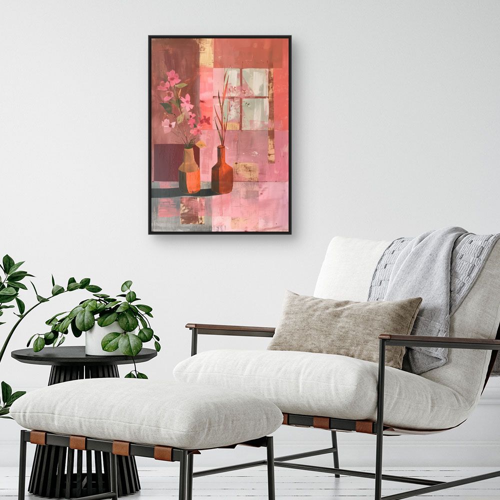 Toile "Floral élégant"