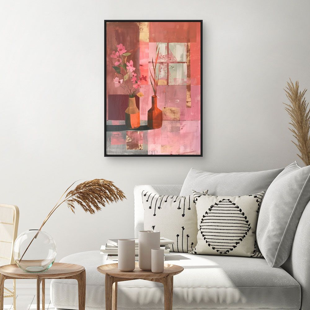 Toile "Floral élégant"