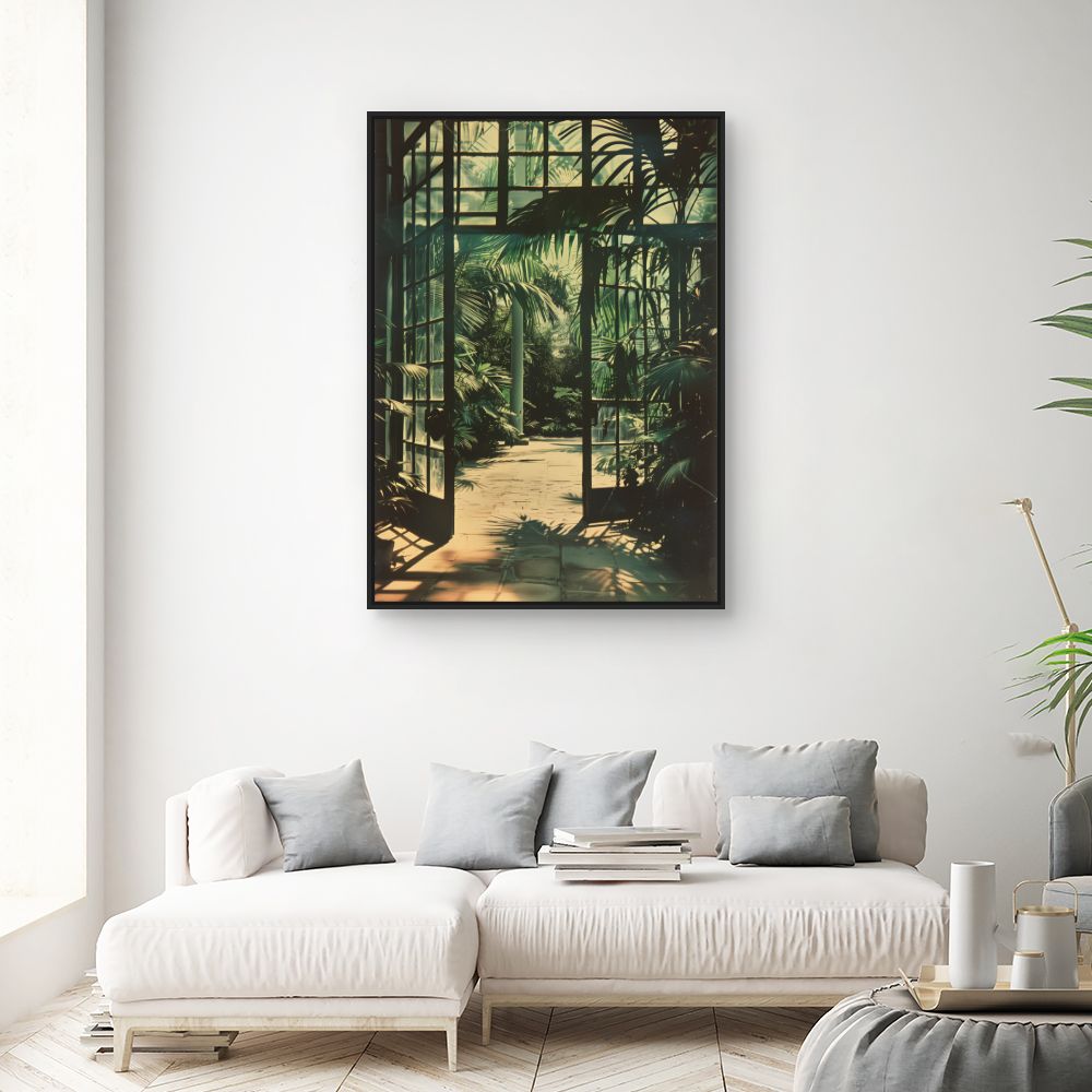 Toile "Lumière tropicale"