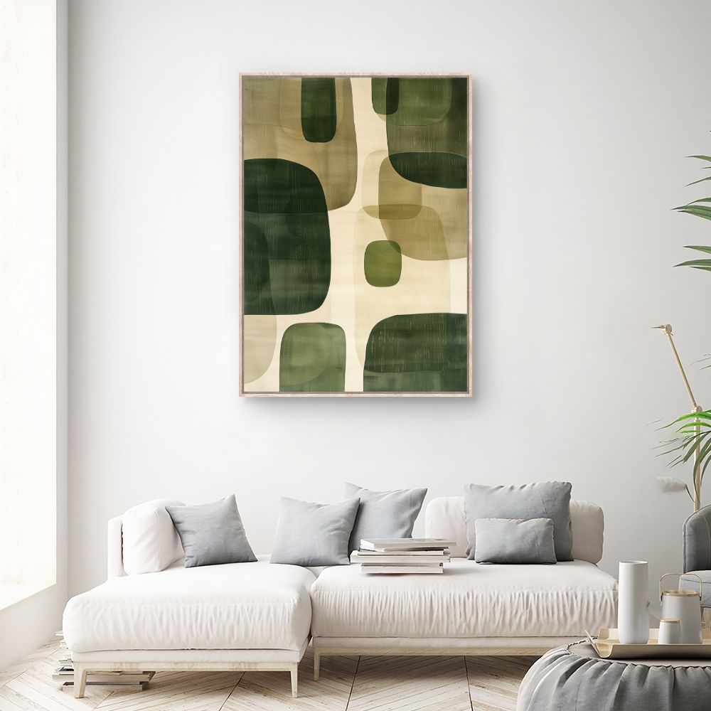 Toile "Formes géométriques élégantes"