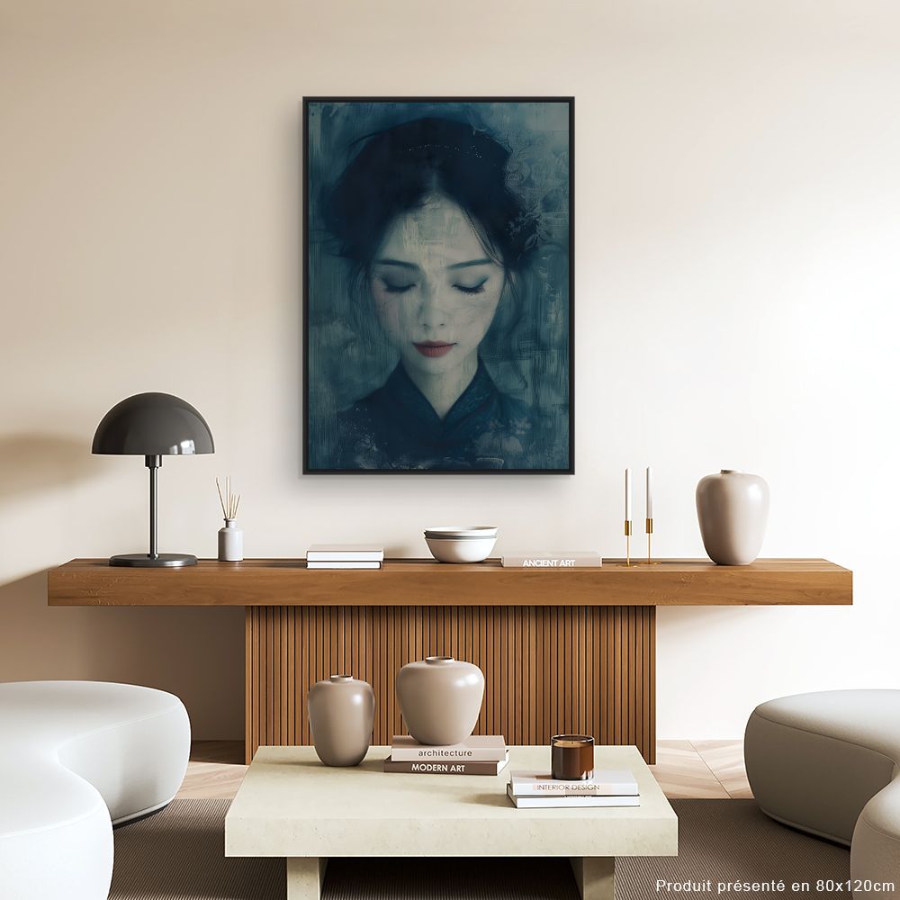 Toile "Portrait mystique"