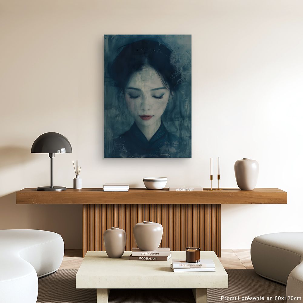 Toile "Portrait mystique"