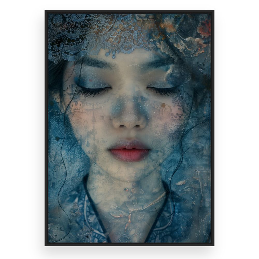 Toile Beauté mystique – toile cadre noir (slide 3)