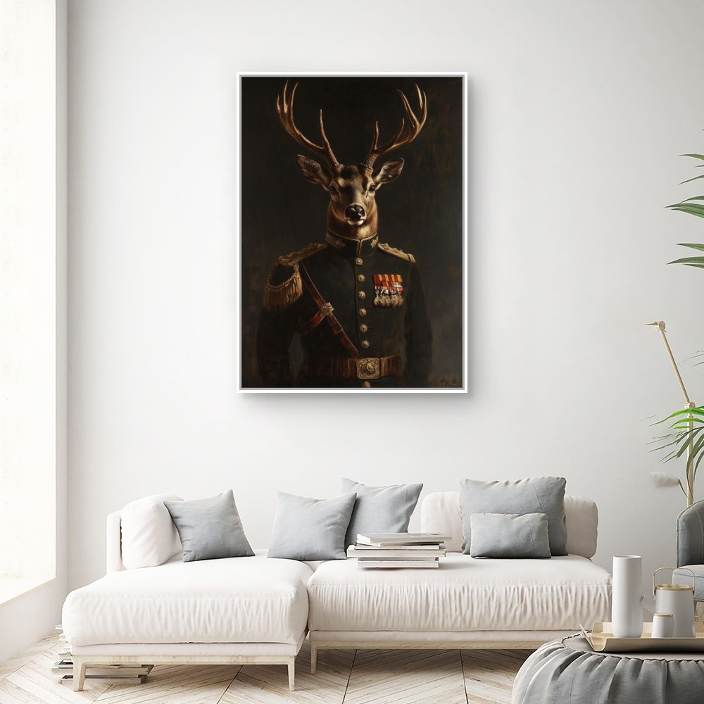 Toile "Cerf majestueux élégant"