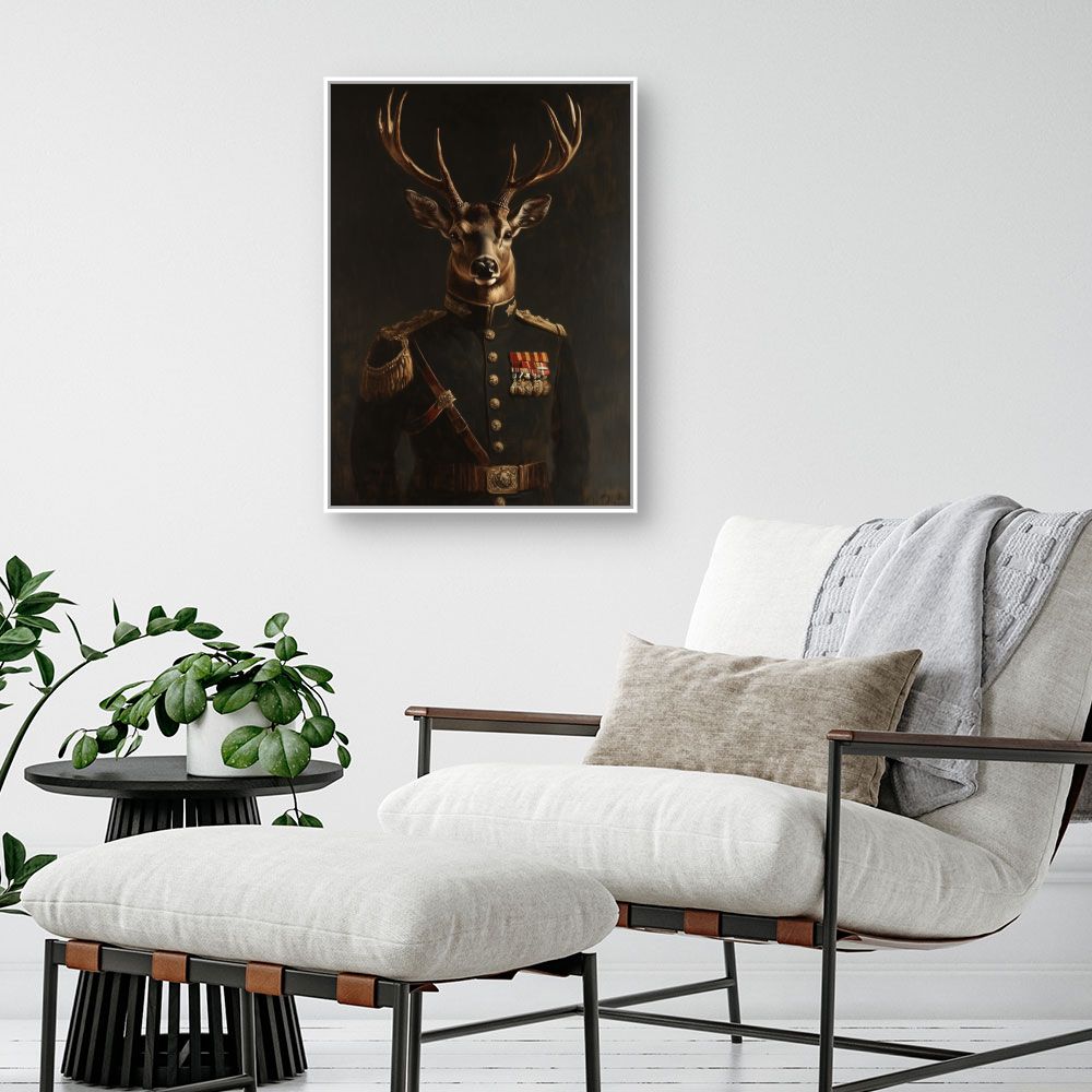 Toile "Cerf majestueux élégant"