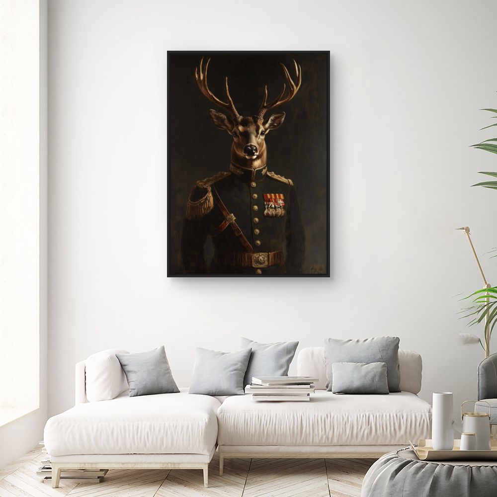 Toile "Cerf majestueux élégant"