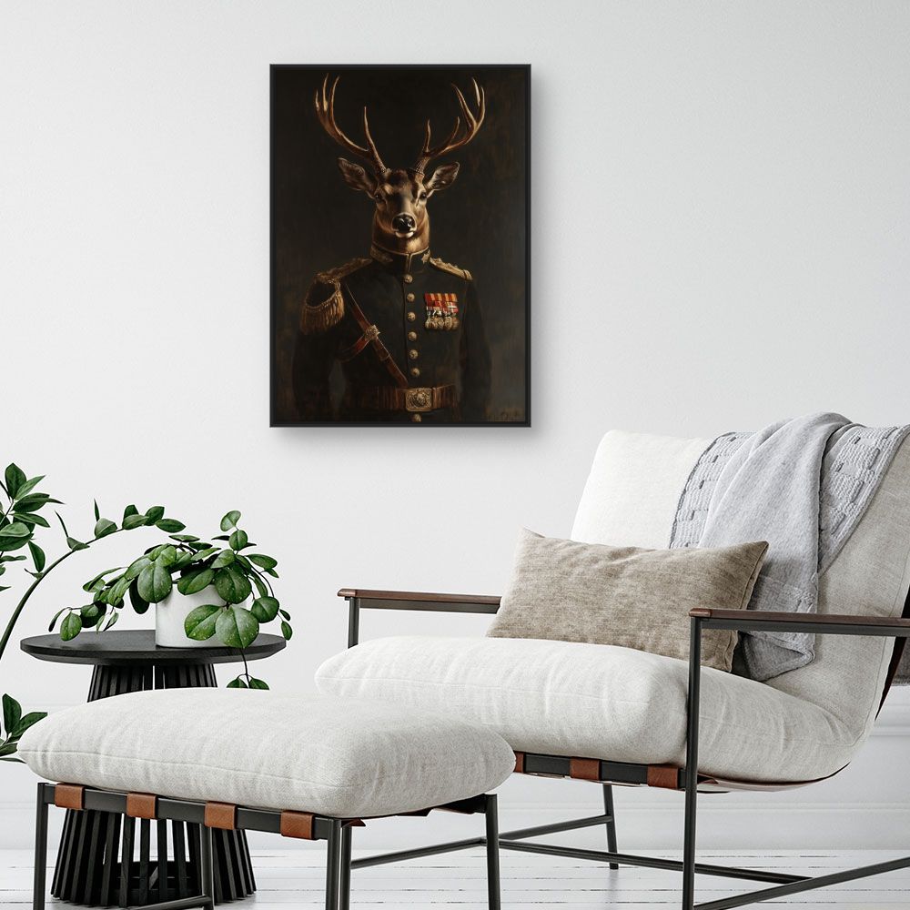 Toile "Cerf majestueux élégant"