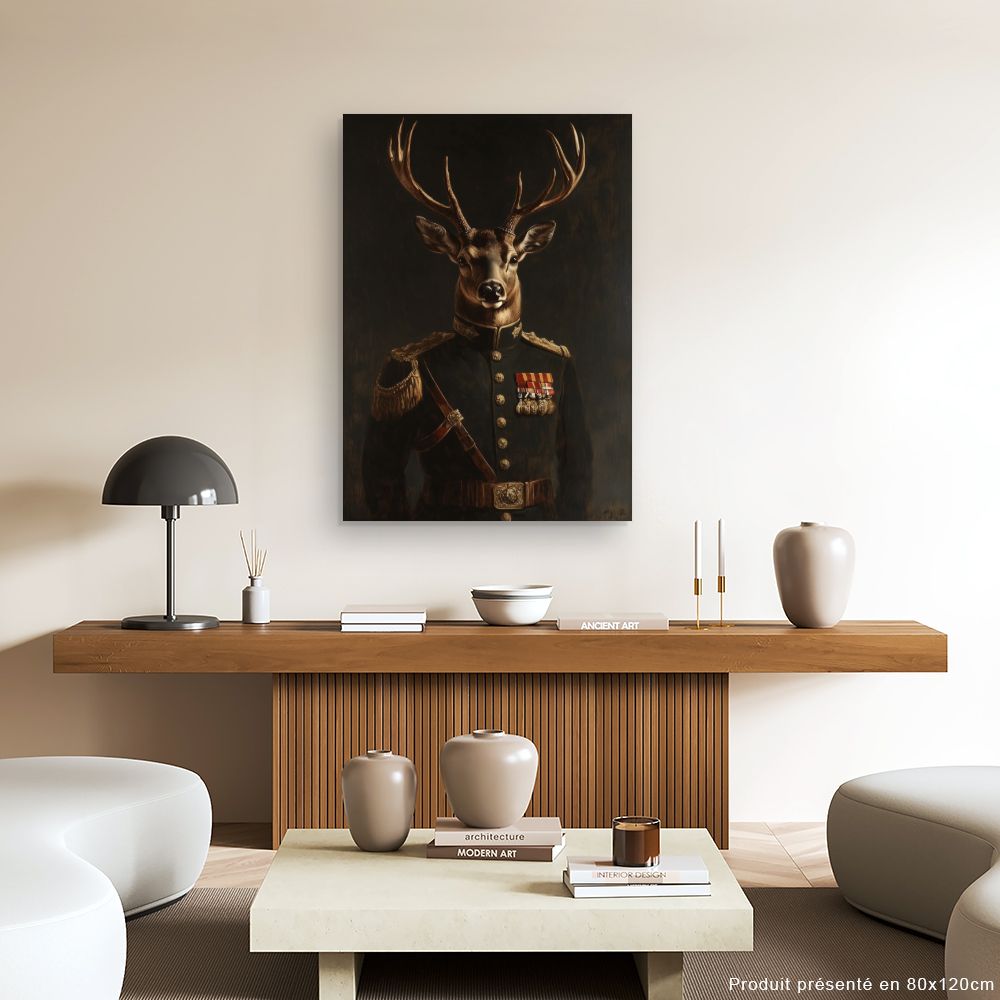 Toile "Cerf majestueux élégant"