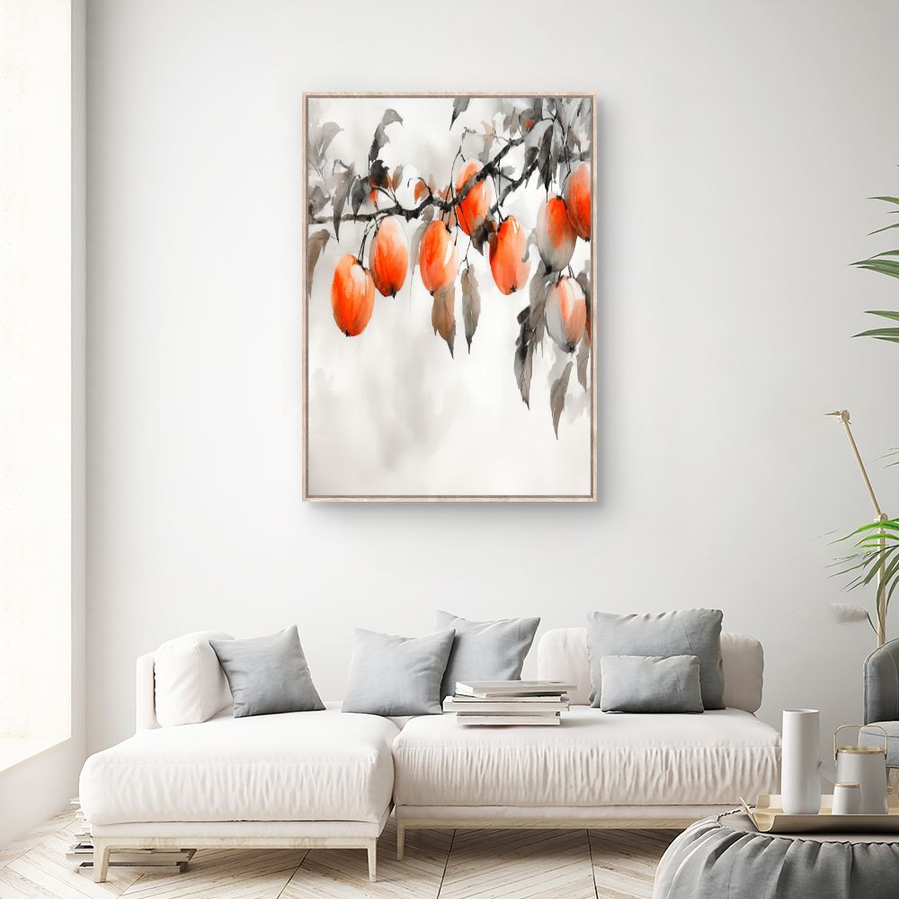 Toile "Fruits branchés"