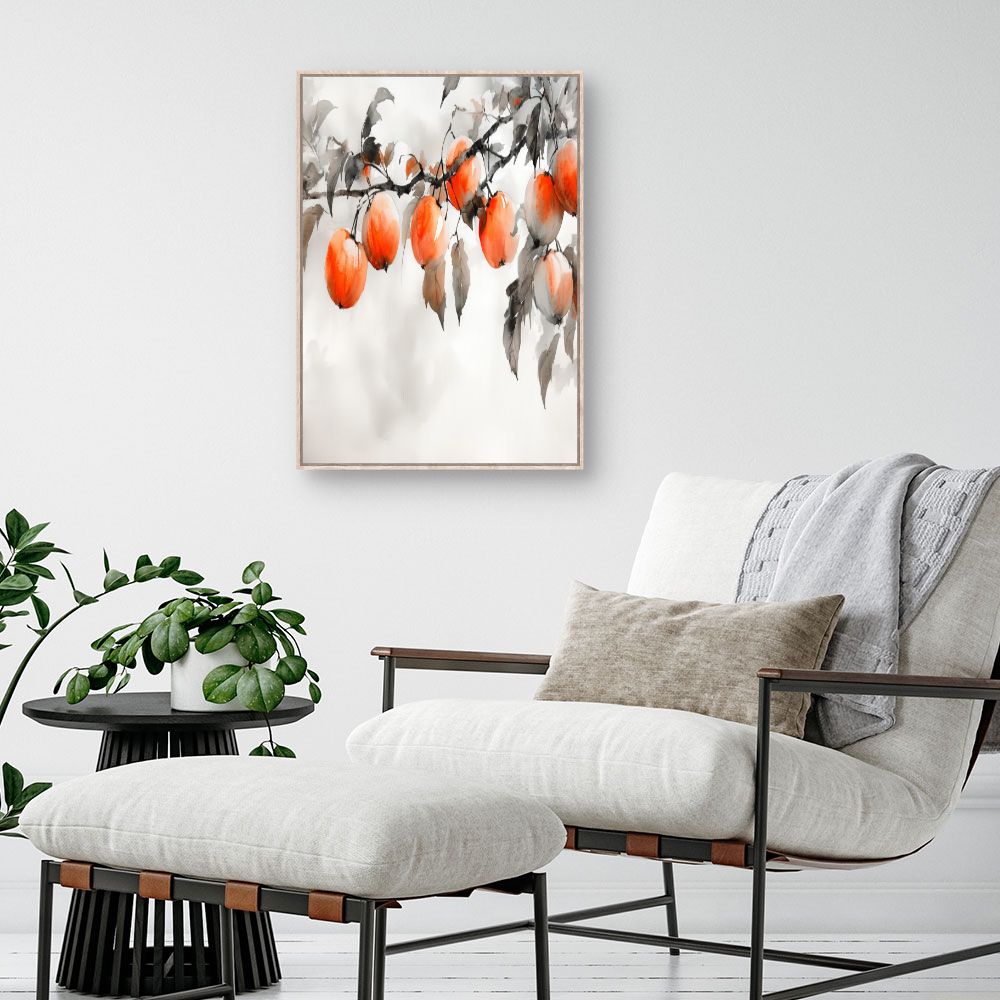 Toile "Fruits branchés"