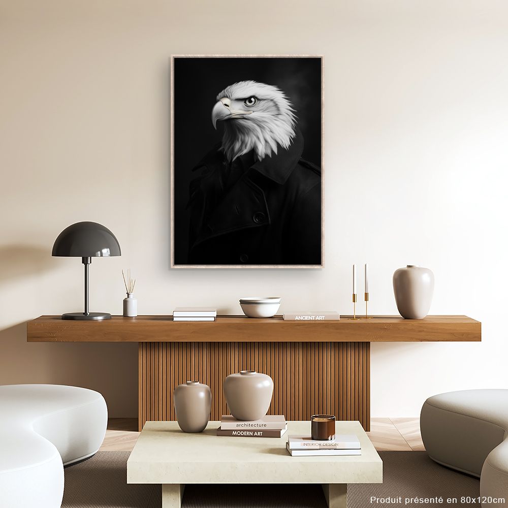 Toile "Aigle majestueux"