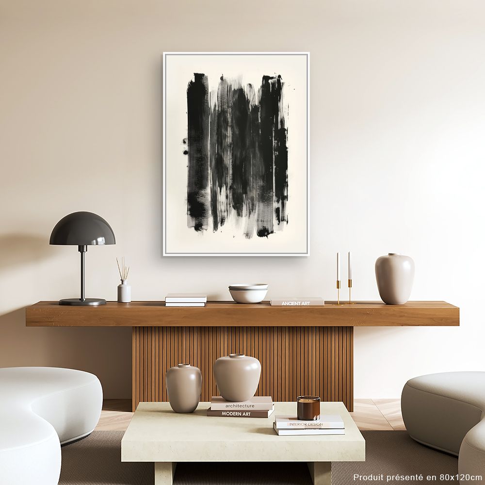 Toile "Touches abstraites élégantes"