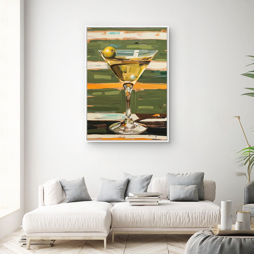 Toile "Cocktail élégant"