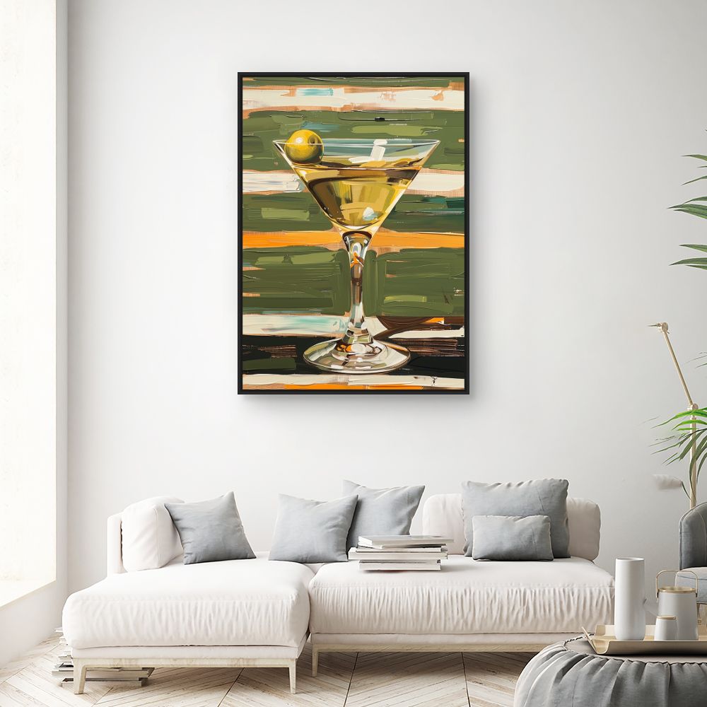 Toile "Cocktail élégant"