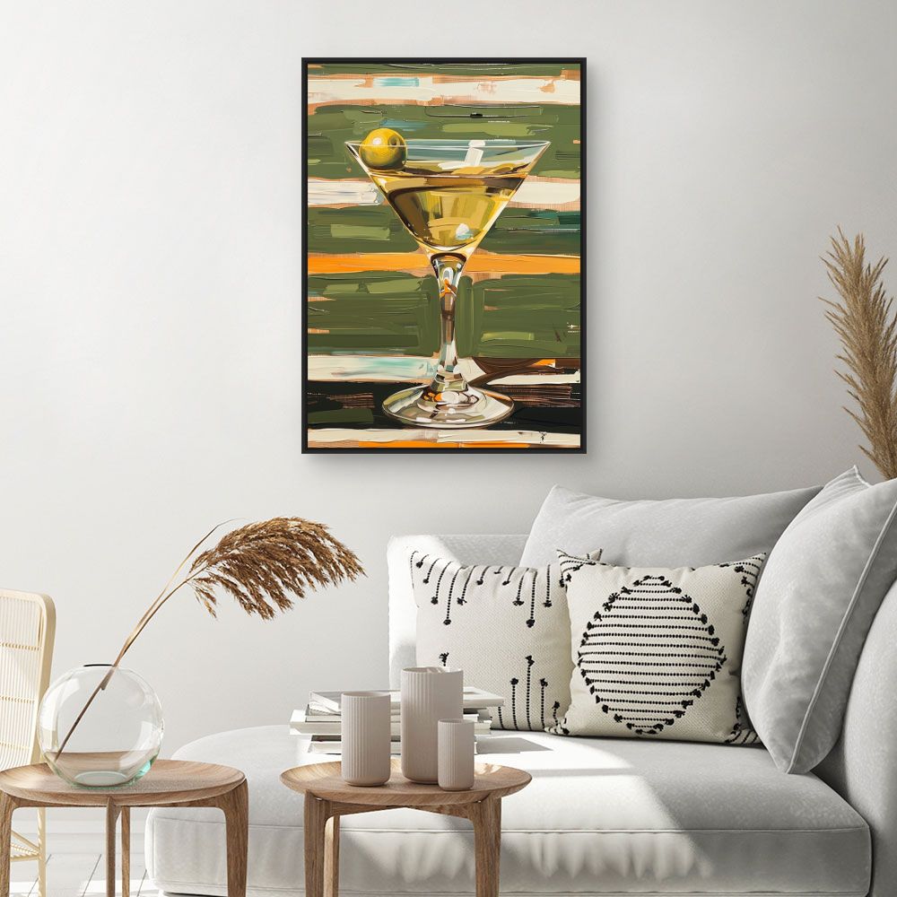 Toile "Cocktail élégant"