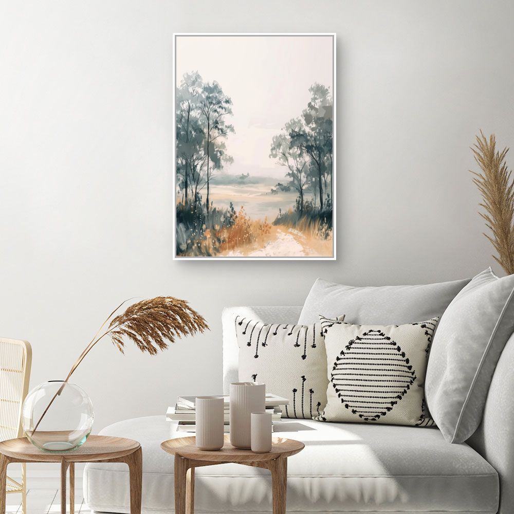 Toile "Paysage serein"