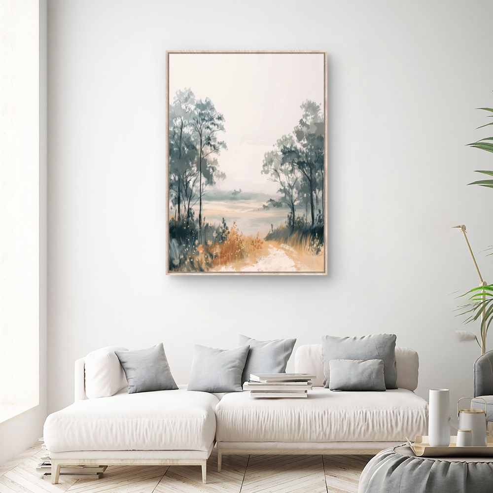 Toile "Paysage serein"