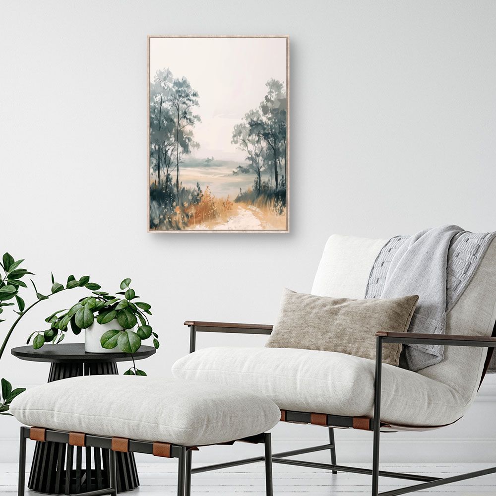 Toile "Paysage serein"