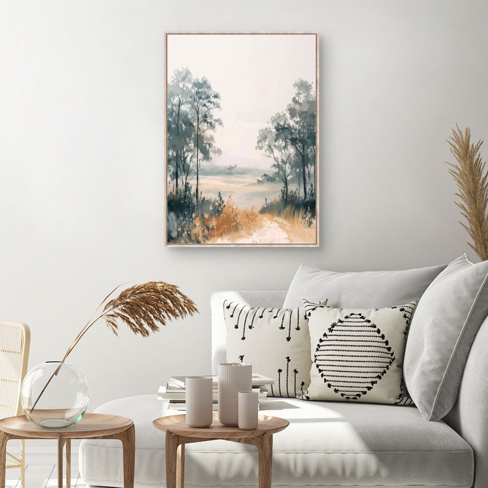 Toile Paysage serein – toile cadre naturel (slide 1, 60×90)