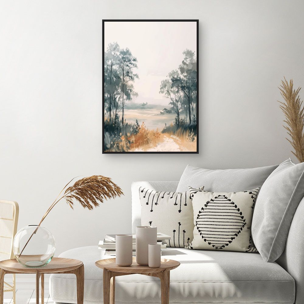 Toile "Paysage serein"