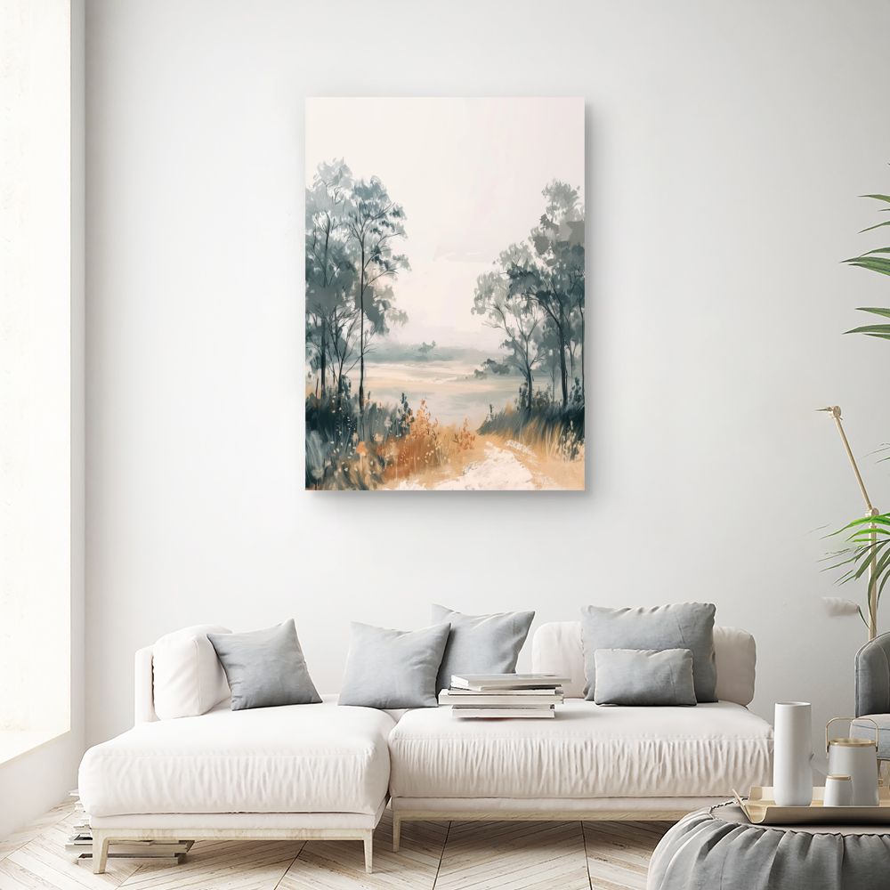 Toile "Paysage serein"