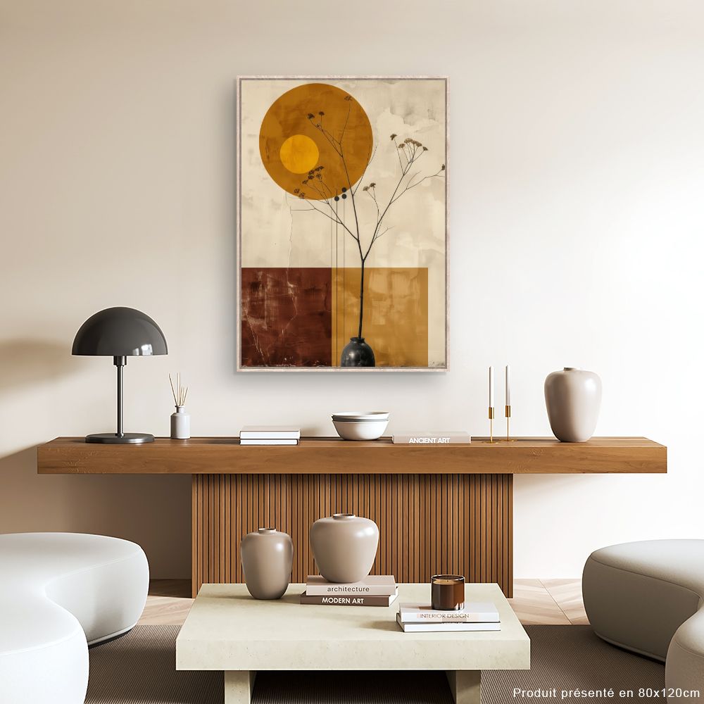 Toile "Élégance minimaliste"