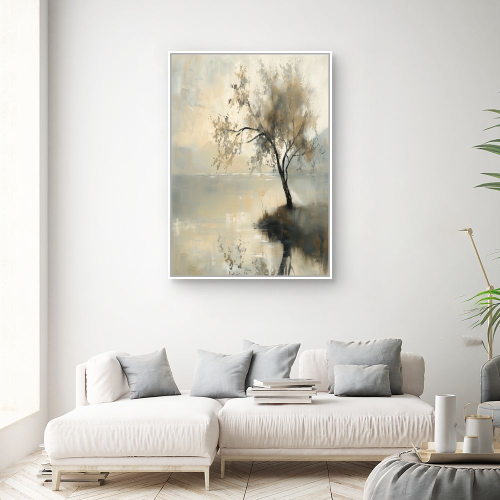 Toile "Arbre paisible"