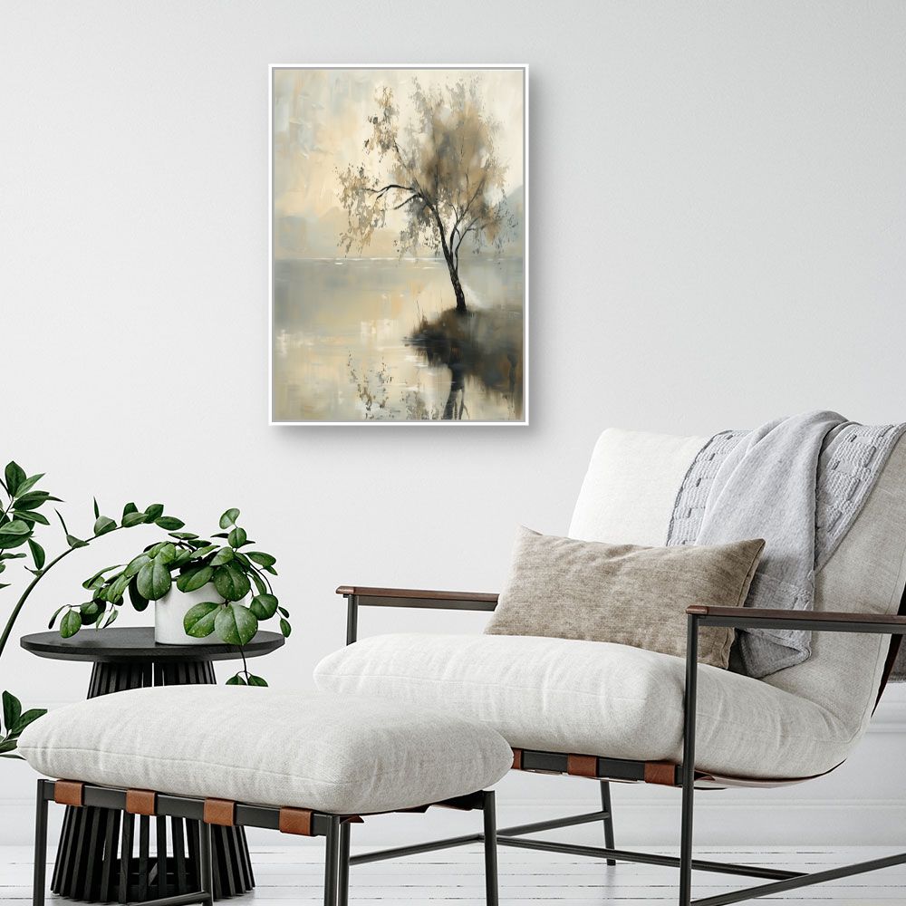 Toile "Arbre paisible"