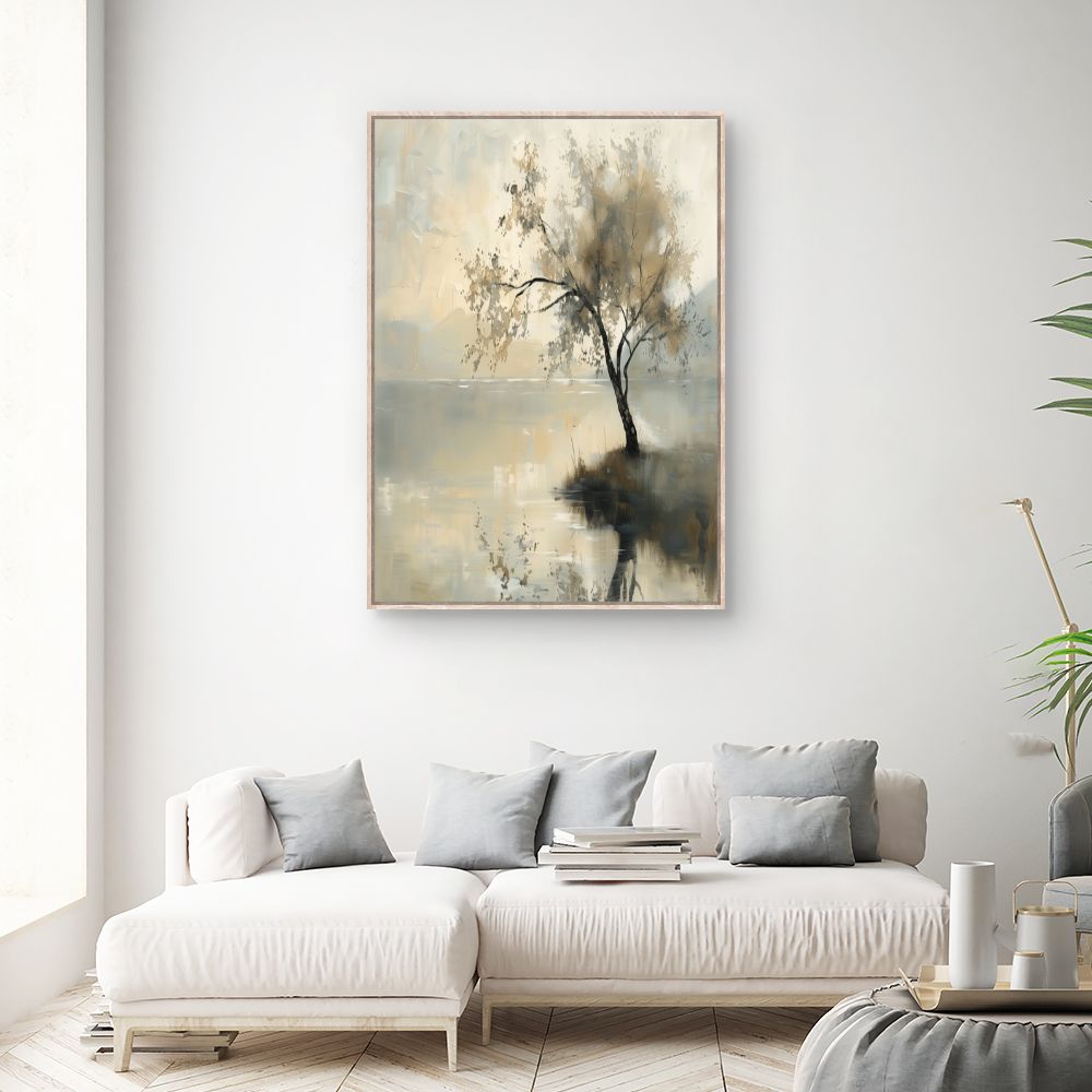Toile "Arbre paisible"