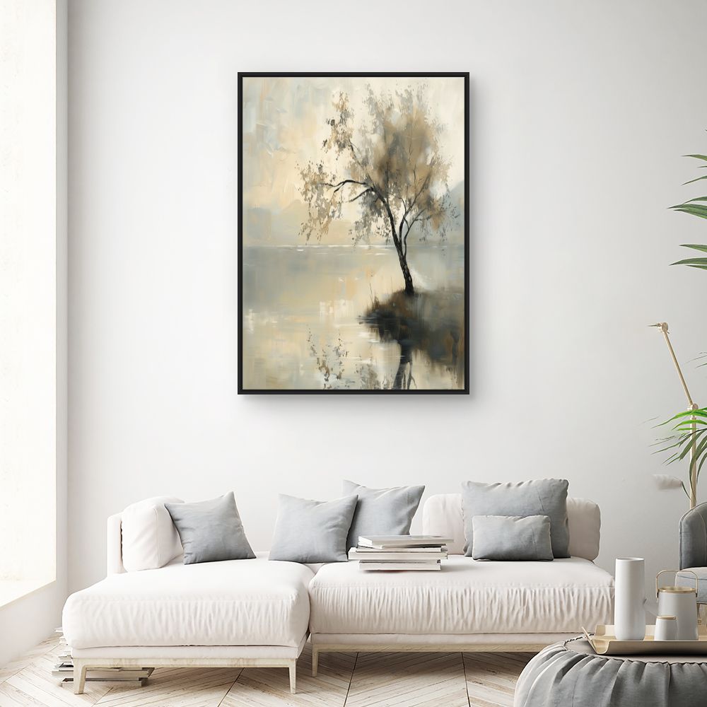Toile "Arbre paisible"