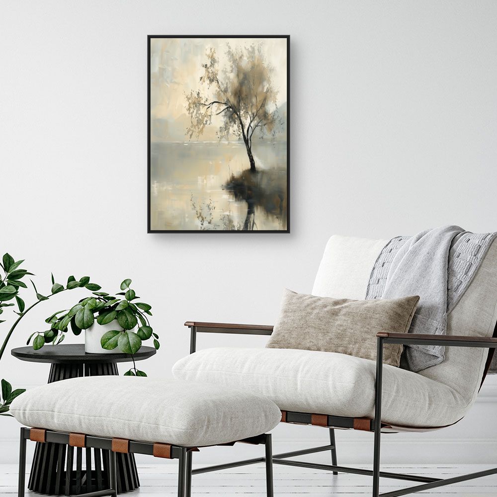 Toile "Arbre paisible"